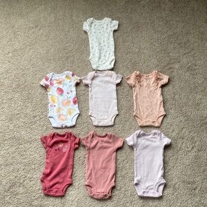 Carter Preemie Outfits Seven Total